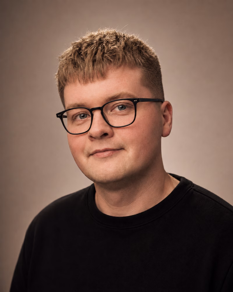 A headshot of Vitalii