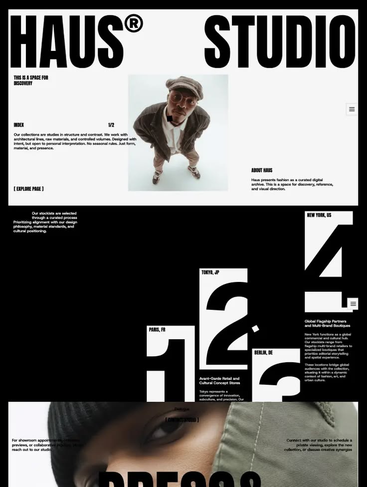 HAUS Studio — fashion as a curated digital archive